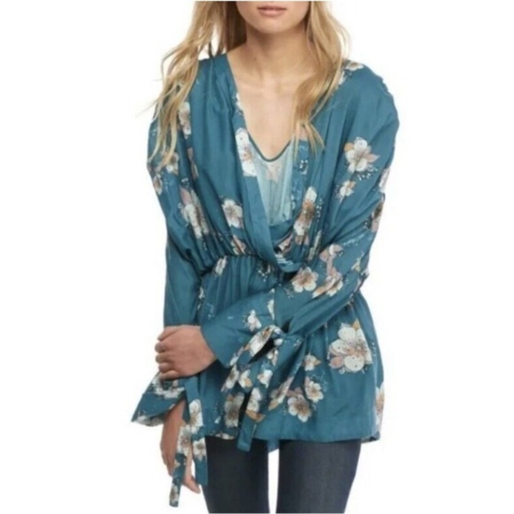 Free People Tuscan Dreams Printed Tunic L